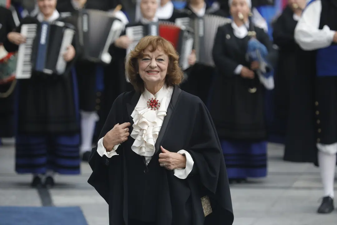 La poeta y ensayista, Ana Blandiana, premio Princesa de Asturias de las Letras 2024. / Jorge Peteiro