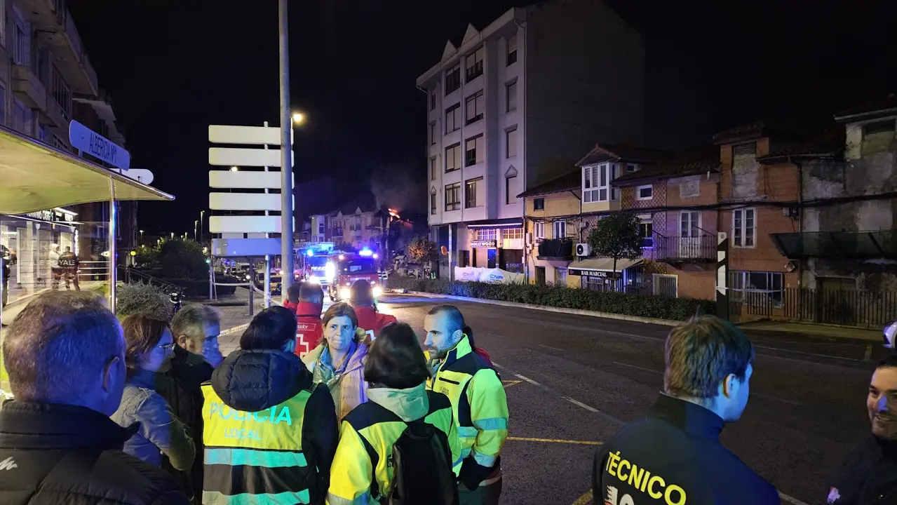 Autoridades en la zona del suceso. / ALERTA