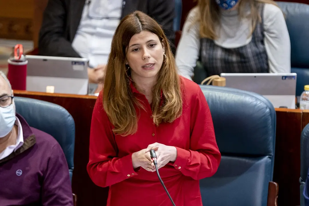 La diputada de M&aacute;s Madrid, Loreto Arenillas G&oacute;mez. / A. P&eacute;rez Meca / Archivo