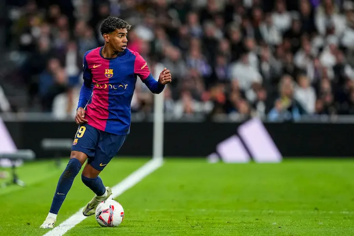 Lamine Yamal del FC Barcelona. / EP