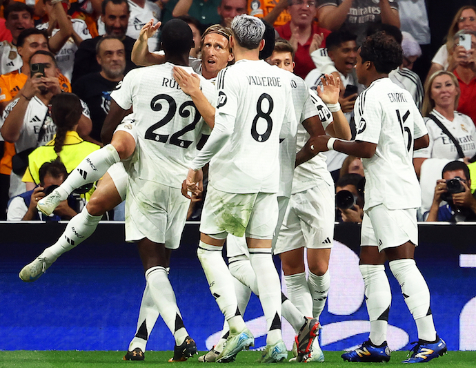 Varios jugadores del Real Madrid. / EP