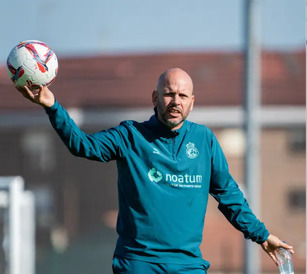 Jos&eacute; Alberto durante el entrenamiento. / RRC