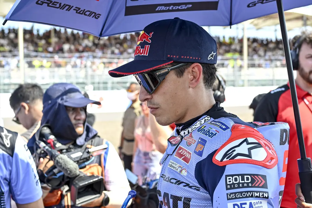 Marc M&aacute;rquez antes de una carrera en el mundial de este a&ntilde;o. / EP