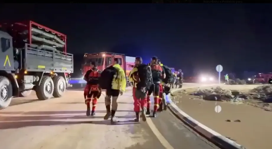 Efectivos m&aacute;s de la Unidad Militar de Emergencias (UME).
