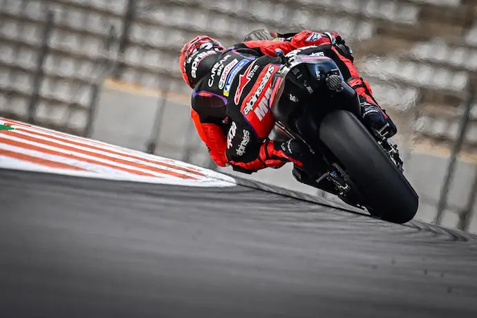 Maveruck Vinales en el MotoGP de Valencia el a&ntilde;o pasado. / Archivo / EP