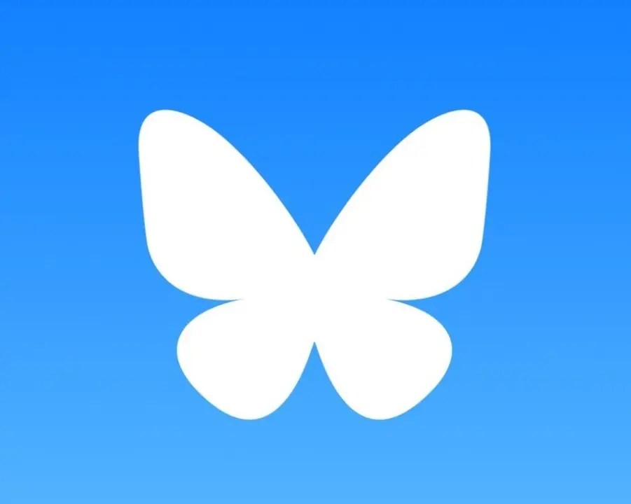 Logo de la red social, Bluesky. / EP