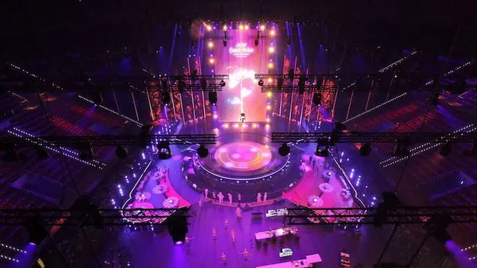 El escenario de Eurovisi&oacute;n Junior 2024. / RTVE