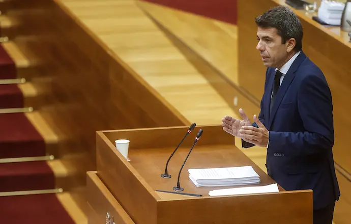 El presidente de la Generalitat Valenciana, Carlos Maz&oacute;n. / EP