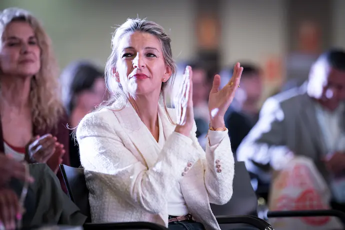 La vicepresidenta segunda y ministra de Trabajo y Econom&iacute;a Social, Yolanda D&iacute;az. / EP