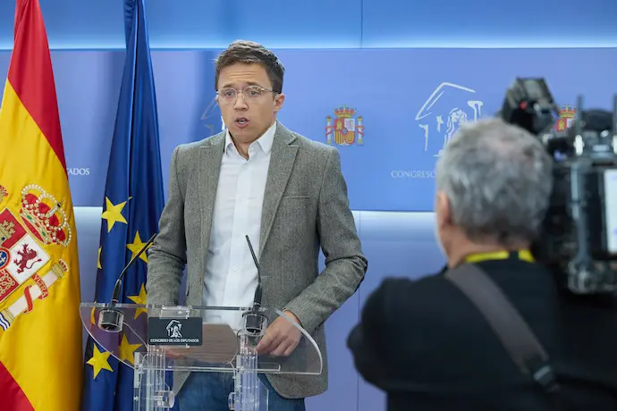 El exportavoz de Sumar I&ntilde;igo Errej&oacute;n. / Archivo / EP