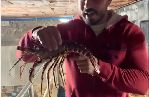 El youtuber, Cenando con Pablo, en su visita al restaurante. / IG