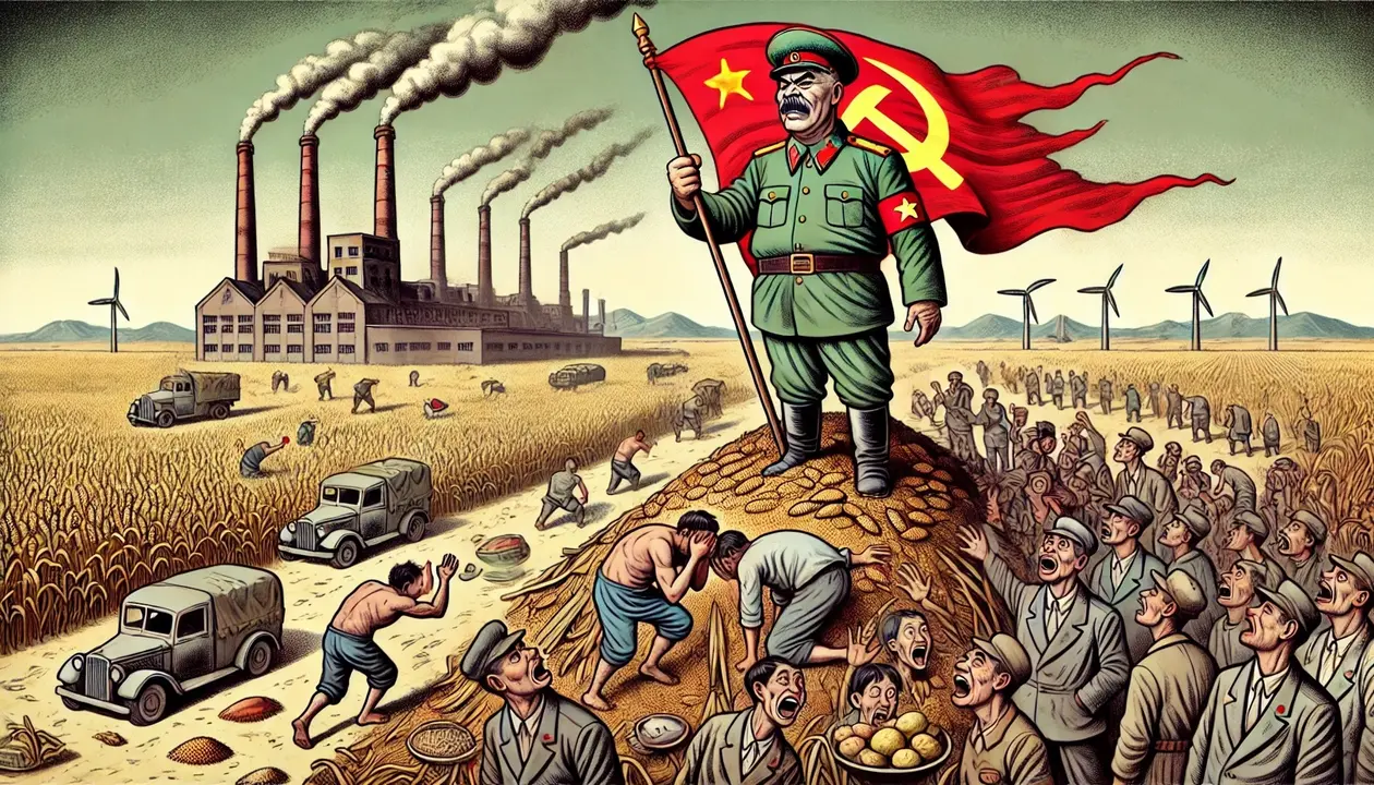 La hambruna roja.