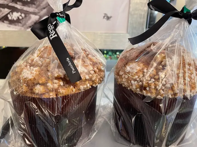 Un panettone de la pasteleria Rego. / IG