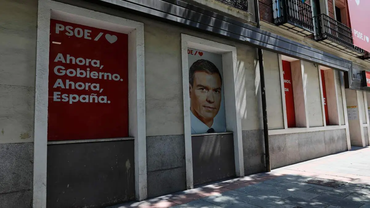 Calle Ferraz en Madrid.