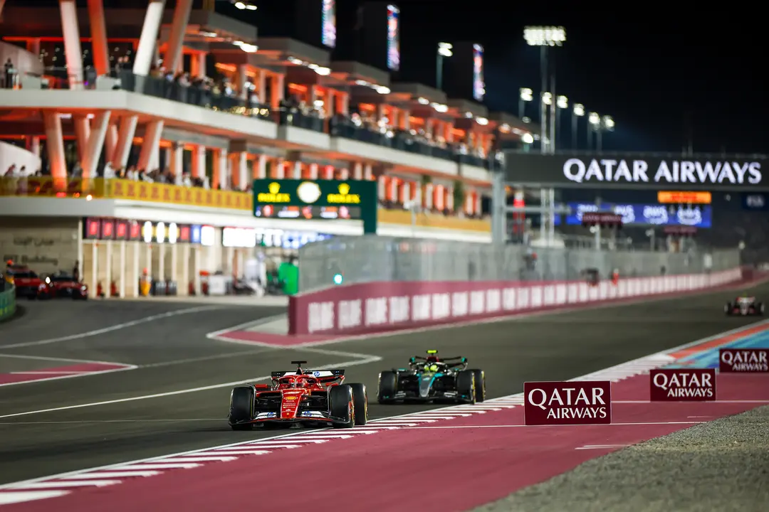 Charles Leclerc durante el GP de Qatar. / Photo Javier JimenezI