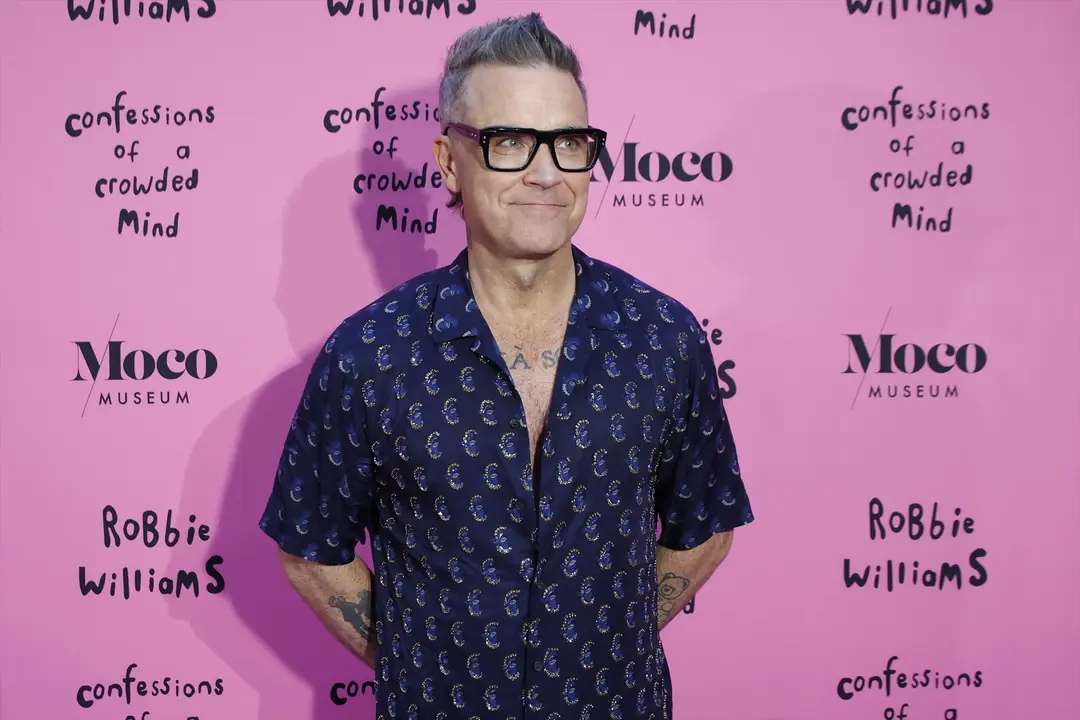 El cantante Robbie Williams. EP