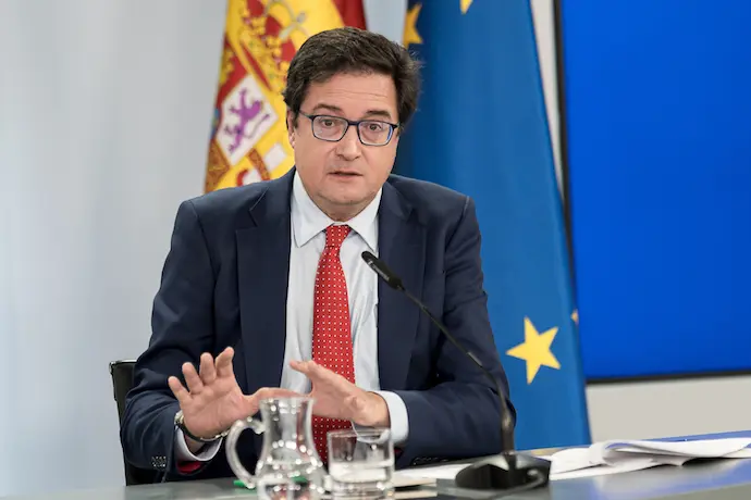 El ministro para la Transformaci&oacute;n Digital y de la Funci&oacute;n P&uacute;blica, &Oacute;scar L&oacute;pez. / EP