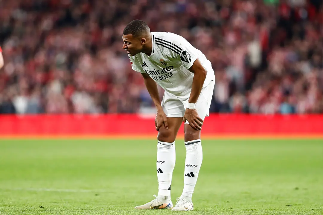 Kylian Mbapp&eacute; durante un partido con el Real Madrid. /  Irina R. Hipolito