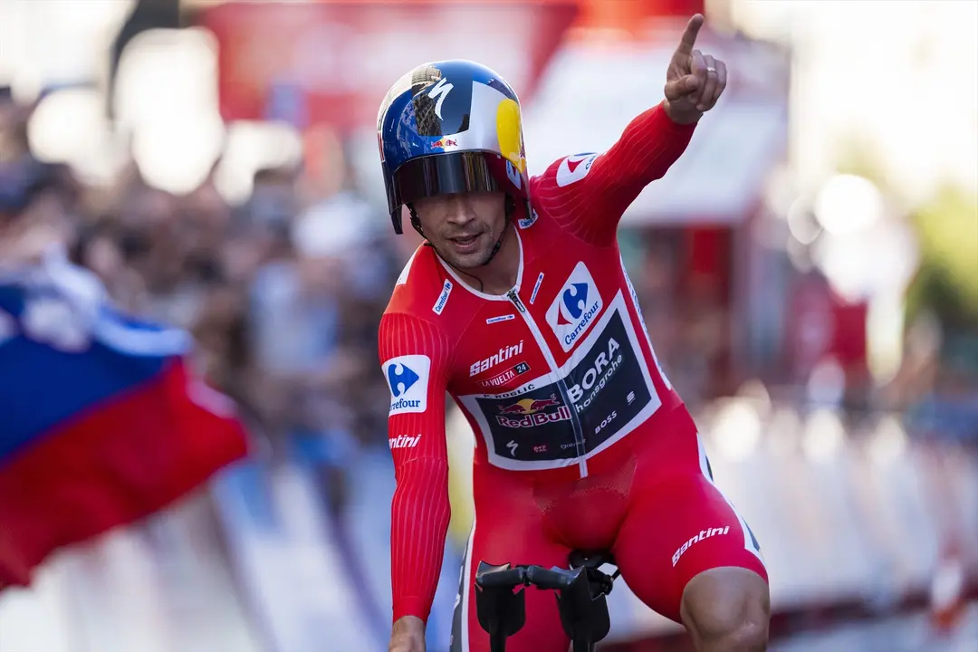 El ciclista esloveno, Primoz Roglic. / Alberto Gardin