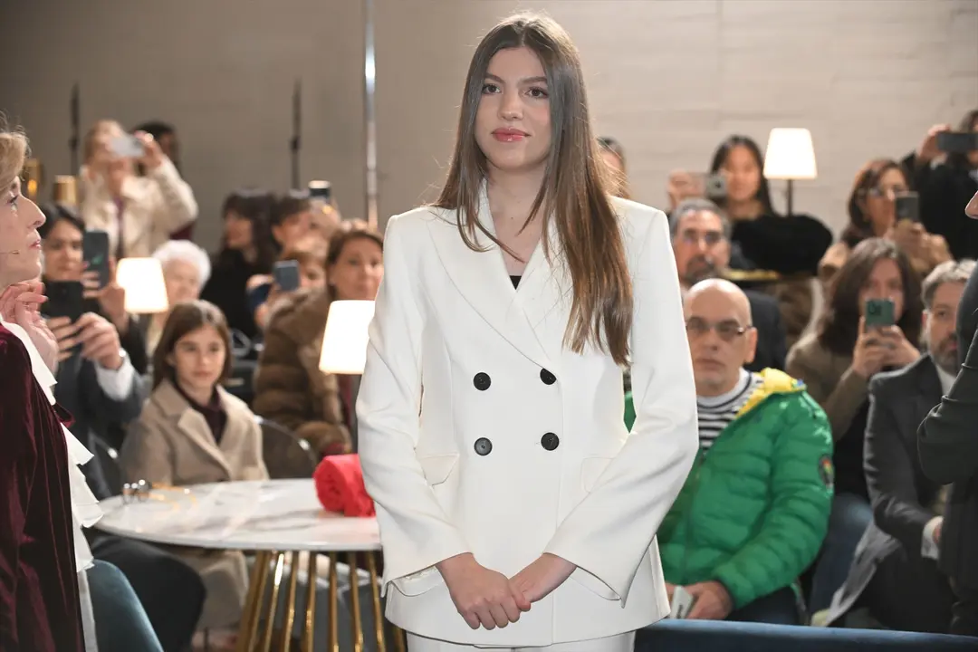 La Infanta Sof&iacute;a en la entrega de los Premios Objetivo Patrimonio. / Jos&eacute; Oliva