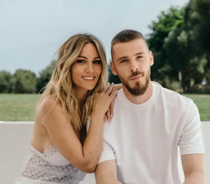 Edurne y David de Gea. / IG