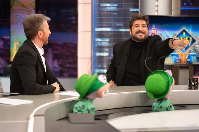 Antonio Orozco en 'El Hormiguero'. / Red X