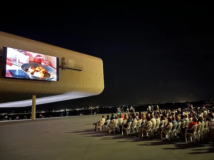Un d&iacute;a de cine en el Centro Bot&iacute;n. / A.E