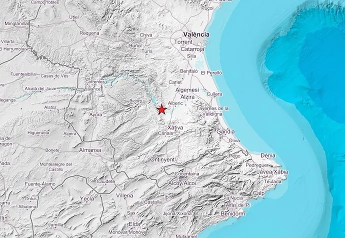Registrado un terremoto de 2,9 grados de magnitud en Sumac&agrave;rcer (Valencia). / Ignacio Cumellas