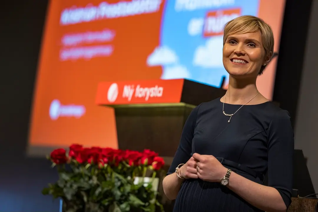 Frostad&oacute;ttir, primera ministra de Islandia. / EP