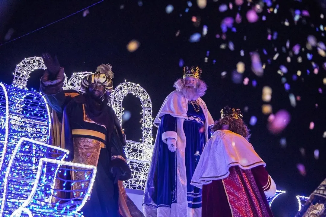 Sus majestades, los Reyes Magos de Oriente. EP / Archivo