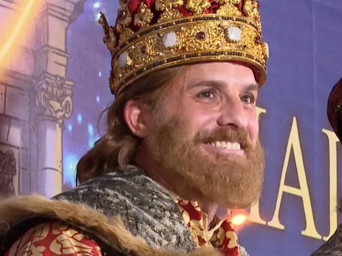 El Rey Gaspar triunfa y causa sensaci&oacute;n por cuarto a&ntilde;o consecutivo en la Cabalgata de Madrid. EP