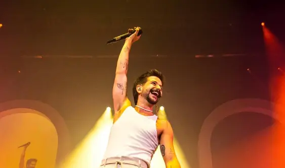 Camilo durante un concierto. / IG