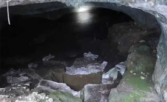 La cueva de Mor&iacute;n, en Villaescusa. / RRSS