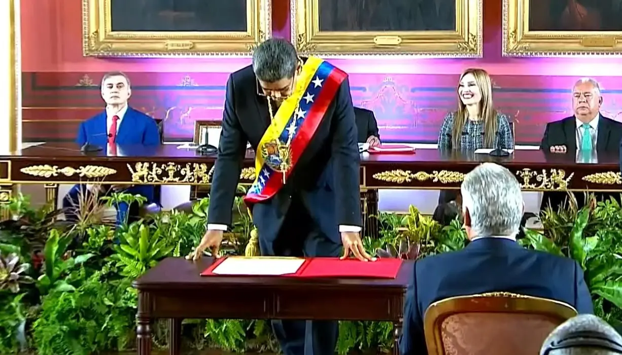 Nicol&aacute;s Maduro toma posesi&oacute;n como presidente de Venezuela. / EP