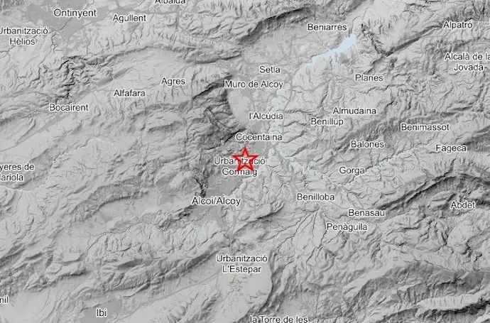 Alicante registra un terremoto de 3,2 grados de magnitud. / Ignacio Cumellas