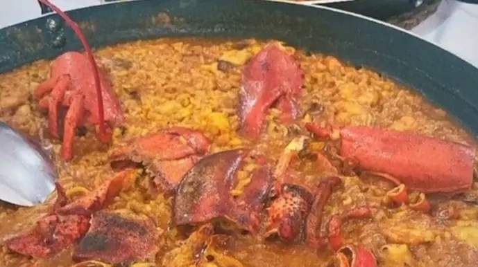 El arroz es la especialidad de este restaurante. / La Solita