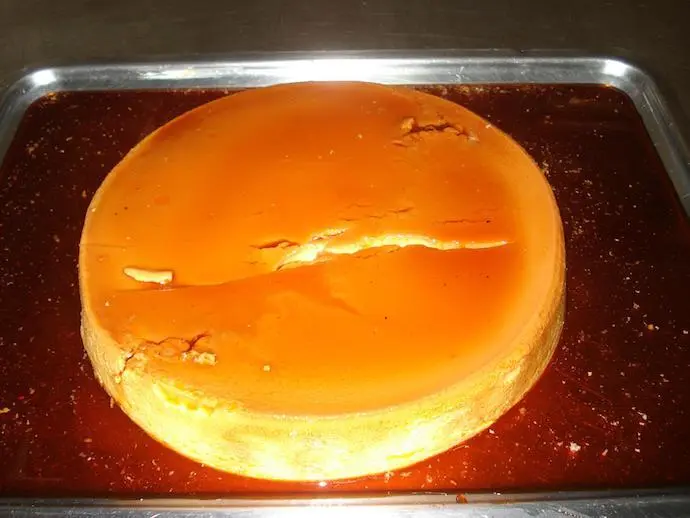 Flan de huevo de Casa Tom&aacute;s. / FB
