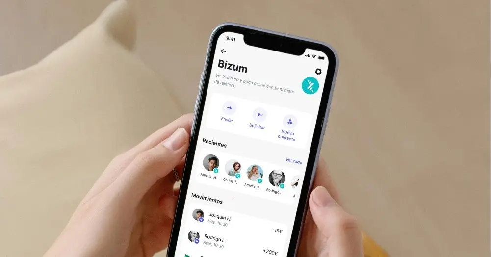 Bizum en la app de Revolut. / EP