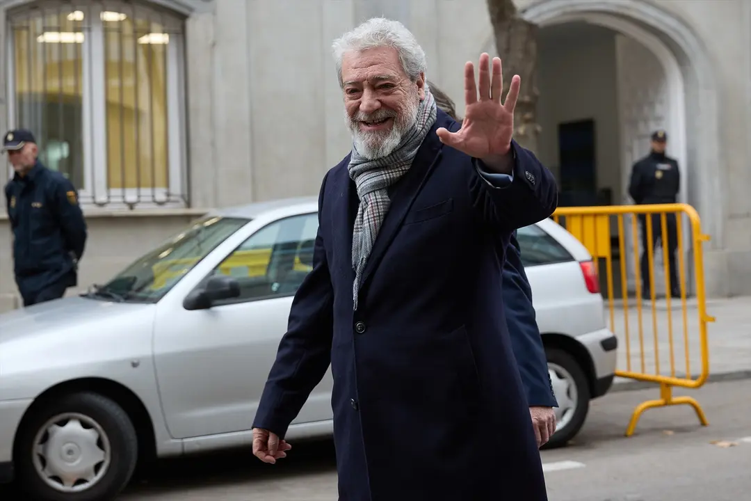 El jefe de gabinete de la presidenta de la Comunidad de Madrid, Isabel D&iacute;az Ayuso, Miguel &Aacute;ngel Rodr&iacute;guez, sale de declarar del Tribunal Supremo. / EP / Jes&uacute;s Hell&iacute;n