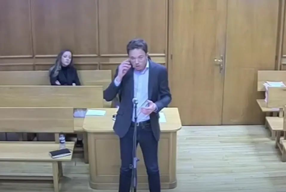 Errej&oacute;n durante su declaraci&oacute;n ante el juez. / RRSS