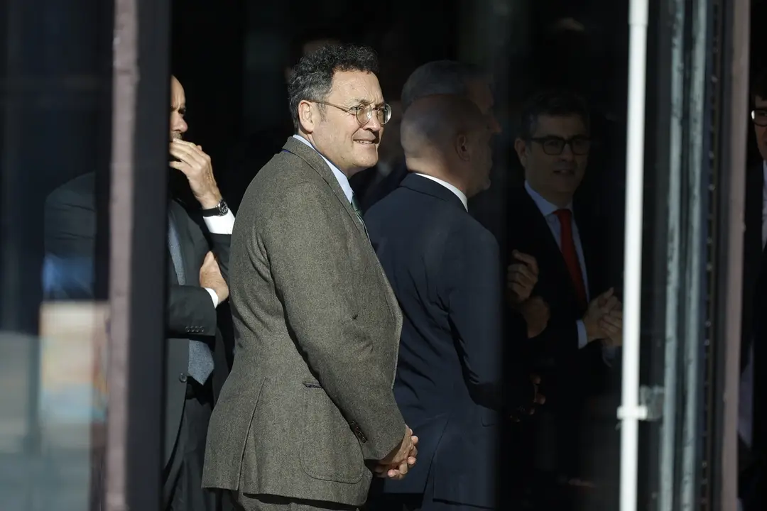 El Fiscal General del Estado, &Aacute;lvaro Garc&iacute;a Ortiz, a su llegada al acto de entrega de despachos de la 73 promoci&oacute;n de la Carrera Judicial. / Kike Rinc&oacute;n