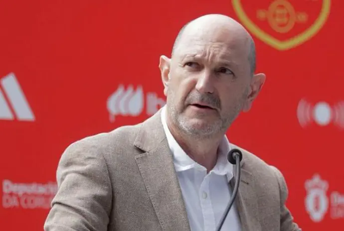 Rafael Louz&aacute;n, presidente de la Federaci&oacute;n Espa&ntilde;ola de F&uacute;tbol. / EP