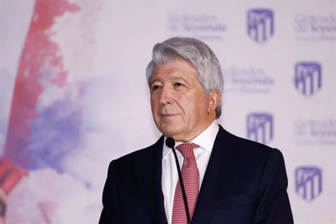 El presidente del Atl&eacute;tico de Madrid, Enrique Cerezo. / EP
