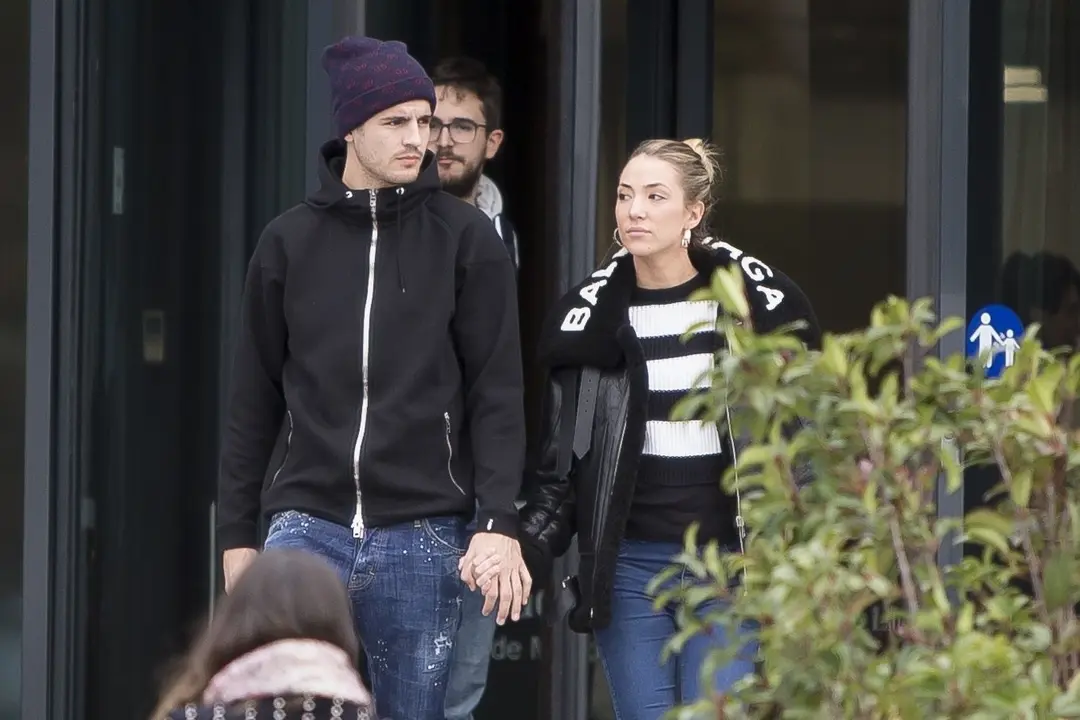 &Aacute;lvaro Morata junto a Alice Campello. / EP / Archivo