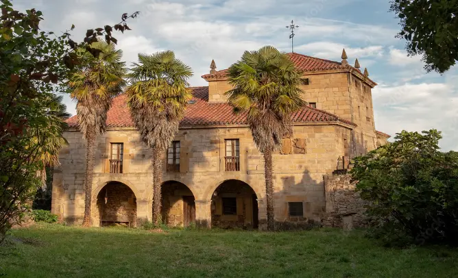 Mansi&oacute;n de los Ruiz Bustamante en Alceda de Cantabria. / A.S.