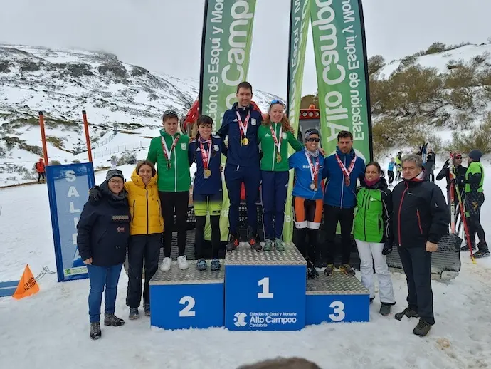 Podium Campeonato España  Triatlón 25. / A.E