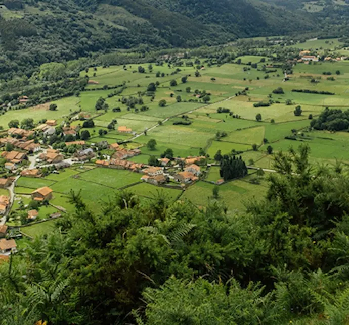 Vista general del Valle de Cabu&eacute;rniga. / FB