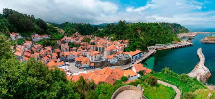 Vista panor&aacute;mica de Cudillero. / A.S.