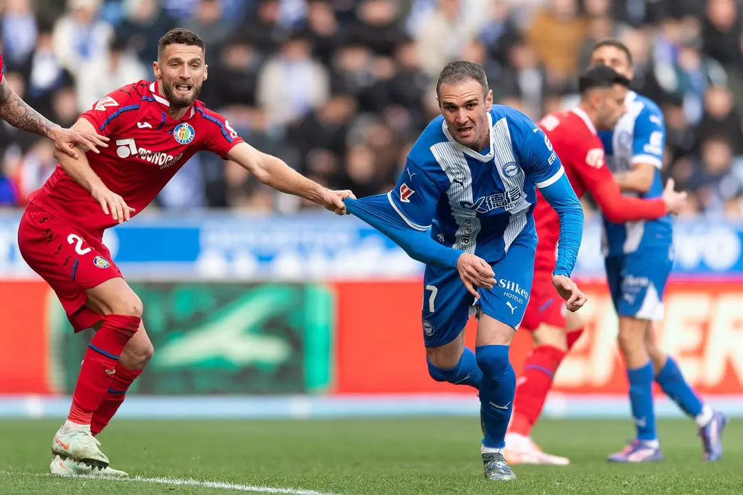 Partido disputado entre Alav&eacute;s y Getafe. / Alav&eacute;s