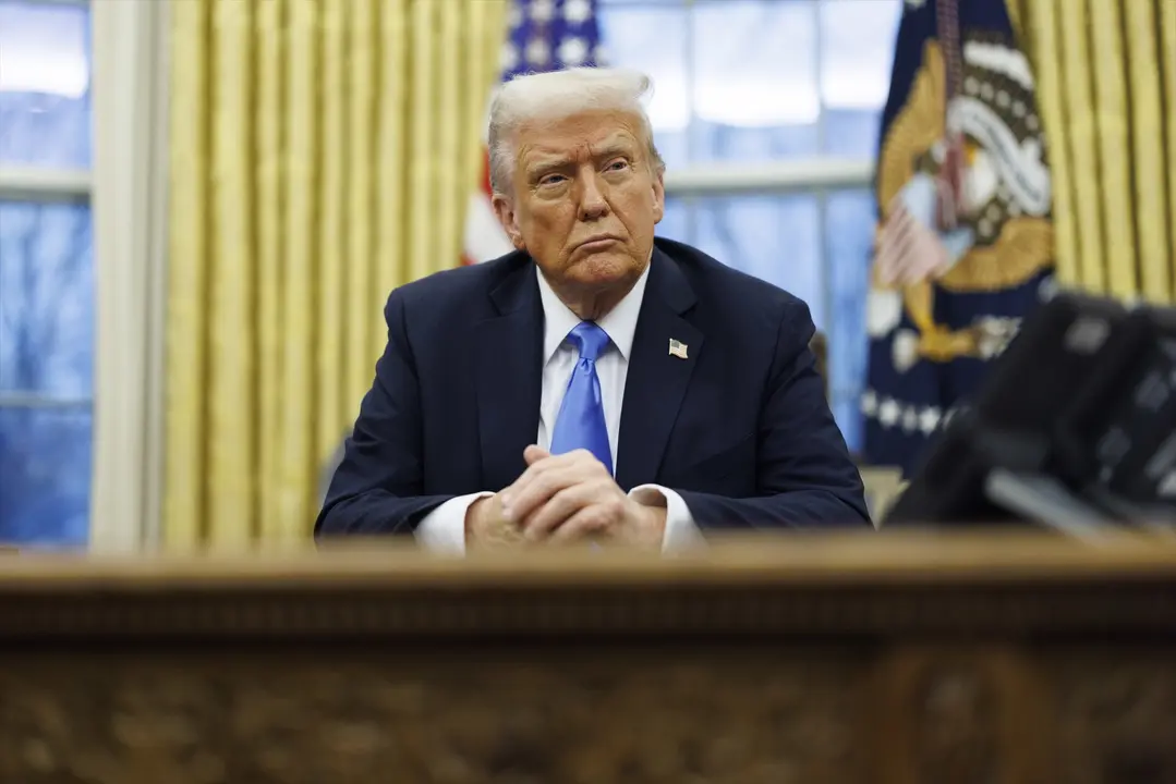 El presidente de EE.UU., Donald Trump. / EP / Aaron Schwartz